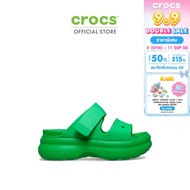 CROCS รองเท้าแตะผู้หญิง SOHO TWO STRAP SANDAL รุ่น 212861-2CQ - GREEN STRIKE