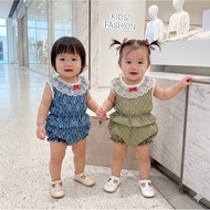 Thai Children's Clothing Songkran Set (Code D07) Shirt With Pattern Pants Matching 3-12 4-9 Kg. Mixe