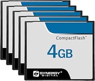 Synergy Digital 4GB Compact Flash Memory Cards, Compatible with Fujifilm Finepix M603 Digital Camera