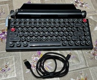9成9新 Qwerkywriter 復古 機械 筆電 電腦 鍵盤 藍芽 4.0 無線 類 azio 惡靈古堡 打字機