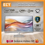 HP 524SF 23.8'' / 527SF 27" FHD / 532SF 31.5" FHD (1920 x 1080) 100Hz Flat Monitor (VGA / HDMI)