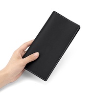 dompet lelaki kulit original beg dompet lelaki Wallet Men's Long First Layer Cowhide Lightweight Sim