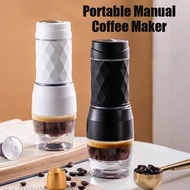 Portable Manual Coffee Maker Multifunctional 3 In 1 Hand Press Espresso Coffee Machine