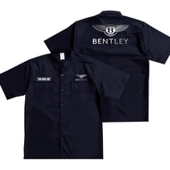 KEMEJA BENTLEY Workshirt Unisex LOKOMOTIVE Short Sleeve Shirt