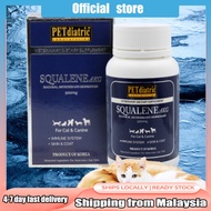 (Shipping from Malaysia) Pediatric Squalene Dog Pet Supplement AKG 500MG CAT
