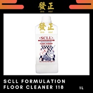 SCLL Formulation 118 Non Sticky Floor Cleaner 1L