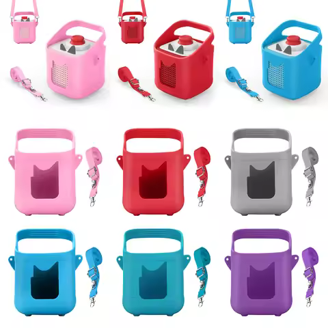 Portable Protective Sleeve with Carry Handle Shockproof Anti-Slip Protective Cover Compatible for To