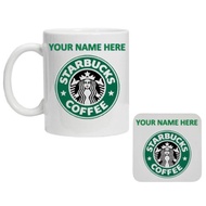 Starbucks Coffee Personalised Mug Cup Name Tea Coffee Present