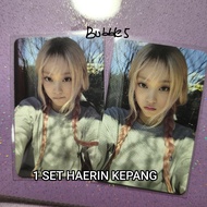 Haerin Braided Photocard bundle set OFFICIAL
