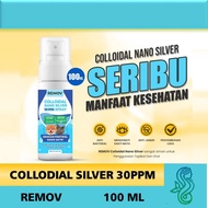 REMOV COLLOIDAL NANO SILVER SPRAY 30PPM FOR THE FIRST PERFORMANCE OF PET DIRCUIT 100ML