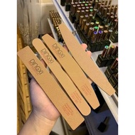 DINGXI Hand File Pieceg - Golden Brown Cowhide Abrasive File Roughness 100/180 - File Pieceg Nail