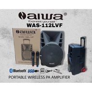 SPEAKER AMPLIFIER AIWA LVF 12 INCHPORTABLE MEETING AIWA WAS-112 LVF