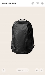 Able Carry Daily Plus 21L X-PAC 黑色背囊