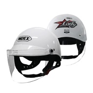 หมวกกันน็อค ครึ่งใบ INDEX Lady (สามารถเลือกสีชิ์ได้) มอเตอร์ไซค์ Motorcycle