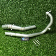 RACING FULL MANIFOLD STAINLESS STEEL 28MM & 32MM+SENSOR NUT Y15ZR YAMAHA