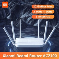 Xiaomi Redmi Router AC2100 2.4GHz 5GHz 2033Mbps Gigabit Router 6 Antennas Dual-Core CPU 128MB Suppor