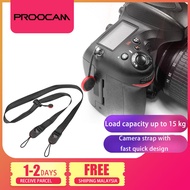 NEW Proocam DCS-10 SLR DSLR Camera Strap Quick-Release Clips Neck Shoulder For Camera NIKON D600 D61