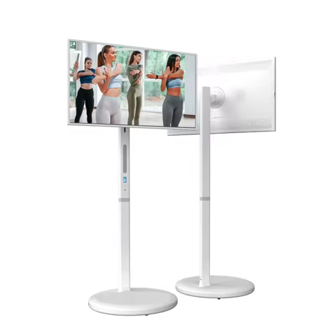 New product 27 inch portable standby smart TV HDMI USB build-in battery Height adjustable Screen pro