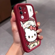 Casing hp for VIVO Y29 4G Y300T 5G T4X 5G Case Cute painter silicone Case Long-lasting Casing color 