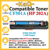 202A Cyan CF501A CF 501A 501A 501 Compatible Toner Cartridge for M254dw M254nw MFP M280nw M281cdw M2