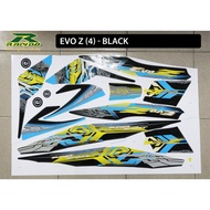 Cover Set Sticker / Body Stripes Demak Evo Z (4) - 2017/ Evo ZR 110