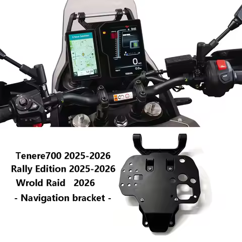 For Tenere700 Tenere 700 Rally Edition 2025-2026 T7 T700 World Raid 2026 for Garmin Zumo XT/XT2 Smar