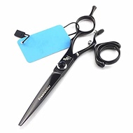 Hair Cutting Scissors, 9Cr18MoV 5.5/6 Inch Hair Scissors 360 Degree Rotation Thumb Cutting Flying Sh