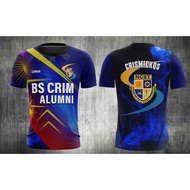 Ncst BS crim alumni shirt full sublimation T-shirt