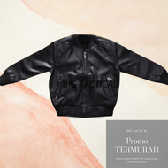 Jaket Semi Kulit Berkualitas Terbaik dengan Resleting Besi YKK