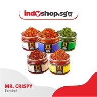 Sambal Mr Crispy | Indonesian Chilli | Cumi Asin | Petai | Jengkol | Bajak Ebi | Teri Medan  indoshop