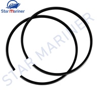 12140-94400 Piston Ring Set STD For Suzuki Outboard Motor 2T DT35 DT40 Diameter 79MM Boat Engine Replaces Parts