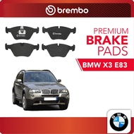 BREMBO Front Pads (L+R) - BMW X3 E83 2.0i, 2.0d, 2.5i, 3.0i, 3.0d