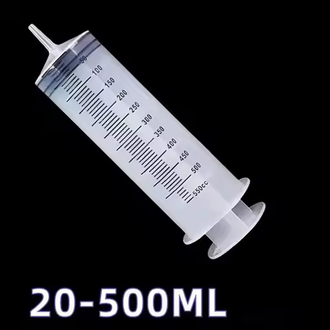 TRD For Car Clean Water Injector with Duct Pump Multi-function Plastic Syringe 100/300/500ml +30cm P
