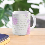 Bohemian Rhapsody Lyric Quote Glass Mug