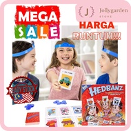 🔥Ready Stock In Malaysia🔥 Hedbanz game 2nd Edition English Board Game Wearing Card What Am I Guess W
