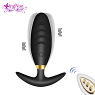Anal Vibrator For Women Men Butt Plug Prostate Massager Wireless Remote Control Anal Plug Intimate