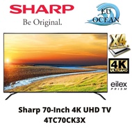 Sharp 70-Inch 4K UHD TV 4TC70CK3X