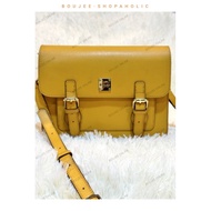 BOUJEE Preloved ♥️| Sisley Messenger Structured Bag in Yellow Color