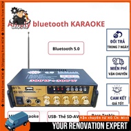 Kaw KAL-800 karaoke Amplifier, good mini amplifier - Listen to music - Sing karaoke with bluetooth w