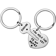 Valentines Gifts For Girlfriend Boyfriend You Hold The Key To My Heart Forever Couple Keychain Husba