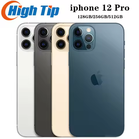 Apple iPhone 12 Pro 6G RAM 128GB 256GB ROM Mobile Phone 6.1" OLED Face ID NFC IOS Unlocked 5G Origin
