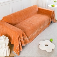 Sofa Cover Cloth Sofa Towel All-purpose Simple Art Double-Sided Anti-Cat Scratching Sofa Slipcover B