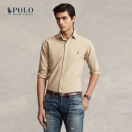 Polo Ralph Lauren เสื้อเชิ้ตผู้ชาย Shirt-Custom Fit Garment-Dyed Oxford Shirt รุ่น MNPOWOV16822807 ส