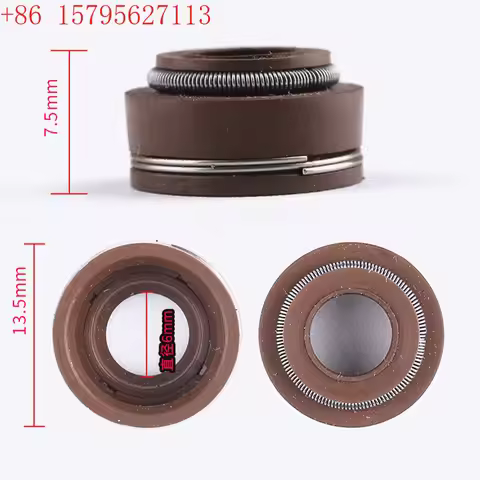 Valve Stem Oil Seal Stuff Box For Honda GX390 GX340 GX270 GX240 11HP 13HP 8HP 9HP 188F 190F 192F Gen