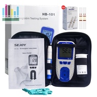 Optical Medical Hemoglobin Meter Analyzer anemia monitor for Test for HB and HCT with 25pc test pape