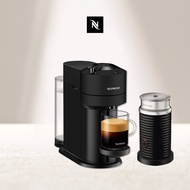 Nespresso VertuoNext經典款 迷霧黑+Aero3黑色奶泡機
