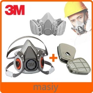 หน้ากากกันสารเคมี จัดชุด 7 ชิ้น ป้องกันสารเคมี/ฝุ่น รุ่น 6200 (ตลับกรอง6001) 5N11 Mask With Filter 7 Pieces Set