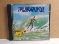 海灘男孩合唱團 THE BEACH BOYS 20 GOLDEN GREATS CD1張  二手
