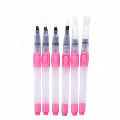 Fountain Pen Filling Brush Storage Pen Water Soluble Color Lead Paint Solid Watercolor Brush Set