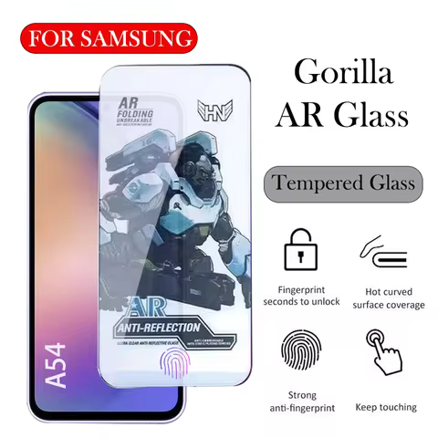 AR Gorilla Tempered Glass For Samsung Galaxy A54 A32 A22 5g Screen Protector For Samsung Galaxy A33 